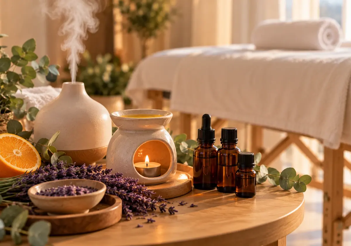 Aromatherapy Massage at home